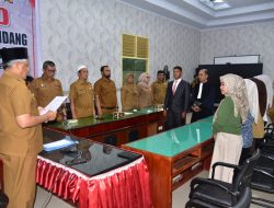 Sekdakab Tapanuli Tengah Lantik Direktur PT. Sarana Pembangunan Tapian Nauli