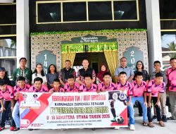 Wakil Bupati Berangkatkan PS Tapteng Ikuti Final Kejuaran Super Copa Pelajar U-16 Sumut Tahun 2026