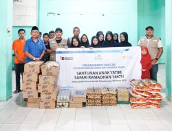 PLN UBP Labuhan Angin Bagikan Sembako dalam Safari Ramadhan ke Panti Darurrahmah