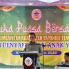 Pemkab Tapteng Santuni Anak Yatim dan Serahkan Bantuan Rumah Ibadah Masjid