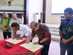 Pemkab Tapteng dan IT Del Tanda Tangani MoU Percepatan Digitalisasi Pemerintahan