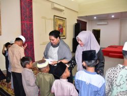 TP PKK Tapteng Buka Puasa Bersama Santuni Anak Yatim