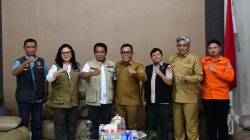 Bupati Tapteng Terima Kunjungan Tenaga Ahli BNPB Mayjen TNI (Purn) Fajar Setiawan