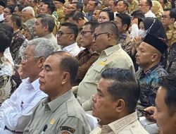 Bupati Tapanuli Tengah Hadiri Rakornas Dukung Upaya Swasembada Pangan