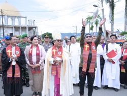 Bupati Tapteng Pimpin Perayaan Paskah Oikumene Kita Harus Bangkit Pejuang Pemulihan