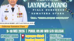 KORMI Sumut & Pelangi Sumut Kolaborasi Gelar Festival Layang-Layang Piala Gubernur 2026, Angkat Budaya dan Kebersamaan