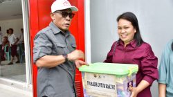 Bupati Tapanuli Tengah Hadiri Peresmian 1.061 Koperasi Merah Putih oleh Presiden Prabowo secara Virtual