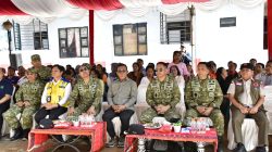 Bupati Tapteng dan Kasum TNI Tinjau Progres Infrastruktur dan Serahkan Bantuan Air Bersih di Tapteng