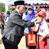 Harkitnas ke-118 Bupati Tapteng Gelar Upacara di Lokasi Bencana Kecamatan Tukka