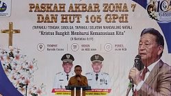 Hadiri Acara GPDI, Bupati Tegaskan SAHATA SAOLOAN Tapteng Cepat Pulih