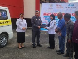 Pemkab Tapanuli Tengah Serahkan Ambulans Baru Untuk Puskesmas Kolang