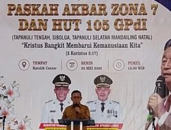 Hadiri Acara GPDI, Bupati Tegaskan SAHATA SAOLOAN Tapteng Cepat Pulih