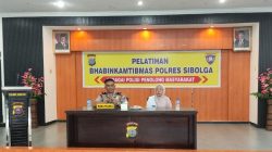 Polres Sibolga Latih Bhabinkamtibmas Penanganan Dasar Kedaruratan
