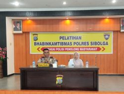 Polres Sibolga Latih Bhabinkamtibmas Penanganan Dasar Kedaruratan