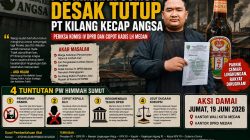 PW HIMMAH Sumut Desak Tutup PT Kilang Kecap Angsa, Periksa Komisi IV DPRD Dan Copot Kadis LH Medan