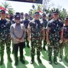 KASAD dan Bupati Tapteng Resmikan Jembatan Modular Tipe-21 di Lubuk Ampolu