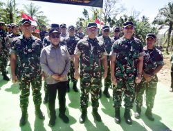 KASAD dan Bupati Tapteng Resmikan Jembatan Modular Tipe-21 di Lubuk Ampolu