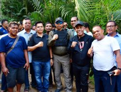 Tinjau Jalan Penghubung, Sinergi dengan Pemprov Sumut Percepat Pembangunan