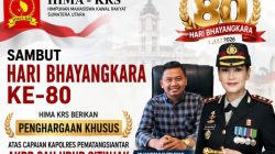 Sambut Hari Bhayangkara ke- 80, HIMA KRS Beri Penghargaan Khusus Kepada Kapolres Pematangsiantar