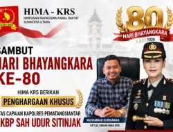 Sambut Hari Bhayangkara ke- 80, HIMA KRS Beri Penghargaan Khusus Kepada Kapolres Pematangsiantar
