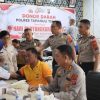 Sambut Hari Bhayangkara ke-80, Polres Tapteng Gelar Aksi Donor Darah