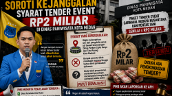 PMII Kota Medan Soroti Kejanggalan Syarat Tender Event Rp2 Miliar di Dinas Pariwisata Kota Medan