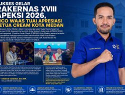 Sukses Gelar Rakernas XVIII APEKSI 2026, Rico Waas Tuai Apresiasi Ketua CREAM Kota Medan