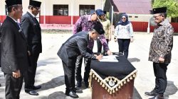 Bupati Tapanuli Tengah Lantik 71 Kepala Sekolah Tekankan Inovasi, Kebersihan, dan Pengelolaan Dana BOS
