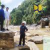 Percepat Distribusi Air Bersih PDAM Mual Nauli Tinjau Proyek Jembatan Pipa Jalur Sihaporas