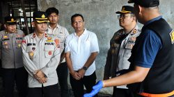 Polres Sibolga Gandeng Tim Labfor Polda Sumut Lakukan Olah TKP Lanjutan Kebakaran Pasar Nauli