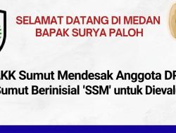 Sambut Kedatangan Surya Paloh di Medan, LKK Sumut Sampaikan Aspirasi dan Desak Evaluasi Anggota DPRD Sumut Berinisial “SSM”