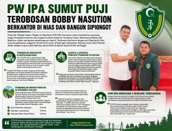 PW IPA Sumut Apresiasi Langkah Terobosan Gubernur Bobby Nasution Bangun Nias dan Sipiongot