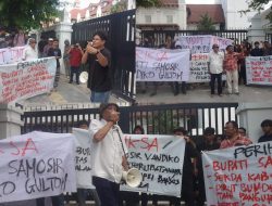 Aliansi Mahasiswa Desak Kejaksaan Samosir Usut Tuntas Dugaan Korupsi Bansos dan Pupuk