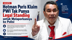 Hotman Paris Klaim PWI Tak Punya Legal Standing untuk Melaporkannya ke Polisi