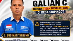 Tangkap dan periksa Pelaku Galian C di Sipiongot Bebas Keruk Sungai dan Operasikan Stone Crusher di duga tak berizin