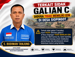 Tangkap dan periksa Pelaku Galian C di Sipiongot Bebas Keruk Sungai dan Operasikan Stone Crusher di duga tak berizin
