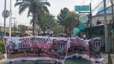 Praperadilan Febrie Adriansyah Diwarnai Aksi Unjuk Rasa, Massa Desak Hakim Independen dan Penegakan Hukum Tanpa Intervensi