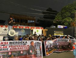 Massa Aksi Apresiasi Hakim PN Jaksel, Praperadilan Febrie Adriansyah Perkara Nomor 134 Ditolak