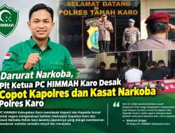 Darurat Narkoba, Plt Ketua PC HIMMAH Karo Desak Copot Kapolres dan Kasat Narkoba Polres Karo