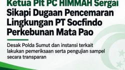 Ketua Plt PC HIMMAH Sergai Sikapi Dugaan Pencemaran Lingkungan PT Socfindo Perkebunan Mata Pao