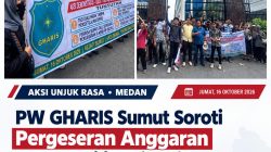 PW GHARIS Sumut Soroti Pergeseran Anggaran Rp503 Miliar di Deli Sedang, Desak Kejati Lakukan Audit