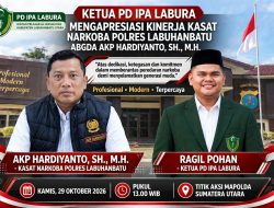 PD IPA Labura Apresiasi Polres Labuhanbatu, Ragil Pohan: Operasi Sarang Narkoba Harus Terus Digencarkan